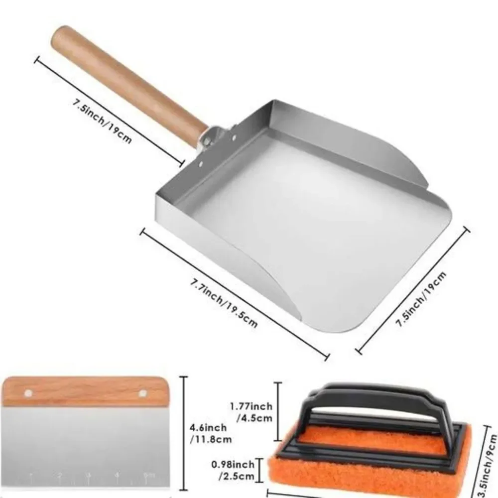 Griddle Scoop and Grill Tool Set
